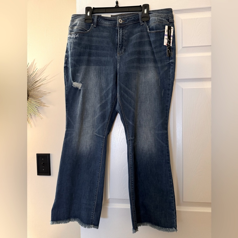 💙 INC Women's Blue Jeans - Boot Cut